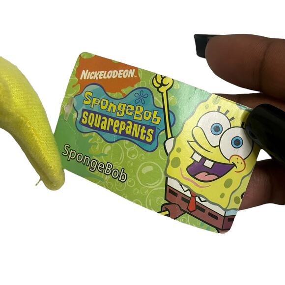 NWT 2009 Nickelodeon King SpongeBob Squarepants Plush Blue Robe - Picture 4 of 5